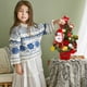 thumbnail image 5 of Mini árbol de Navidad de 50 cm, árbol de Navidad de escritorio con juego de luces, decoración para festivales, escaparate. Pilas no incluidas. Se requieren dos pilas AA. Decoraciones para festivales., 5 of 6