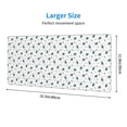 thumbnail image 4 of Vsdgher Hand Drawn Turtle for Mouse Pad with Stitched Edges,Desk mat for Laptop,Computer & PC, Wristing Pad for Gamer,Office & Home,12 x 31.5 in, 4 of 8