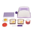 thumbnail image 4 of Juguete De Pan De Madera De Cocina, Juego De Juguete Interactivo Colorido Para Hacer Pan De Tomate Para Niños Para El Hogar, 4 of 7