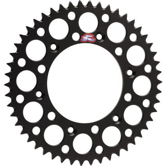 Renthal 123U-520-49GYBK Ultralight Black 49 Tooth Rear Sprocket