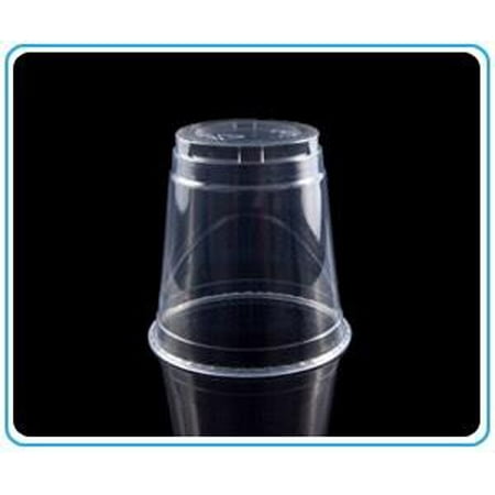 (1000 pcs) 8oz Clear Plastic Disposable Cups - Premium 8 oz (ounces) Crystal Clear PET Cup for Cold Drinks Iced Coffee Tea Juices Smoothies Slushy Soda Cocktails Beer Sundae Kids Safe (8oz