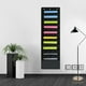 thumbnail image 3 of Wall Mounted File Organizer, 10 Pockets, Black, Wall Mounted Magazine Holder for Office, Home and Study, 3 of 5