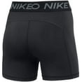 thumbnail image 2 of Nike Women's Pro 365 5 Inch Shorts Snug Large Black/White, 2 of 2