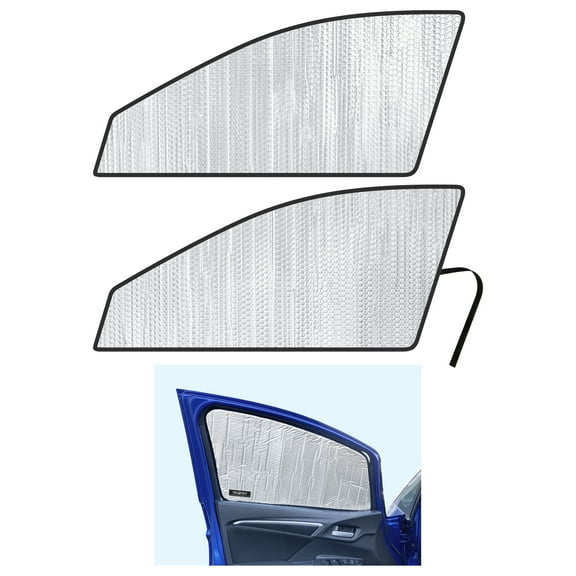 Side Window Front Row Sunshades for 2015-2020 Honda Fit Hatchback (Set of 2)