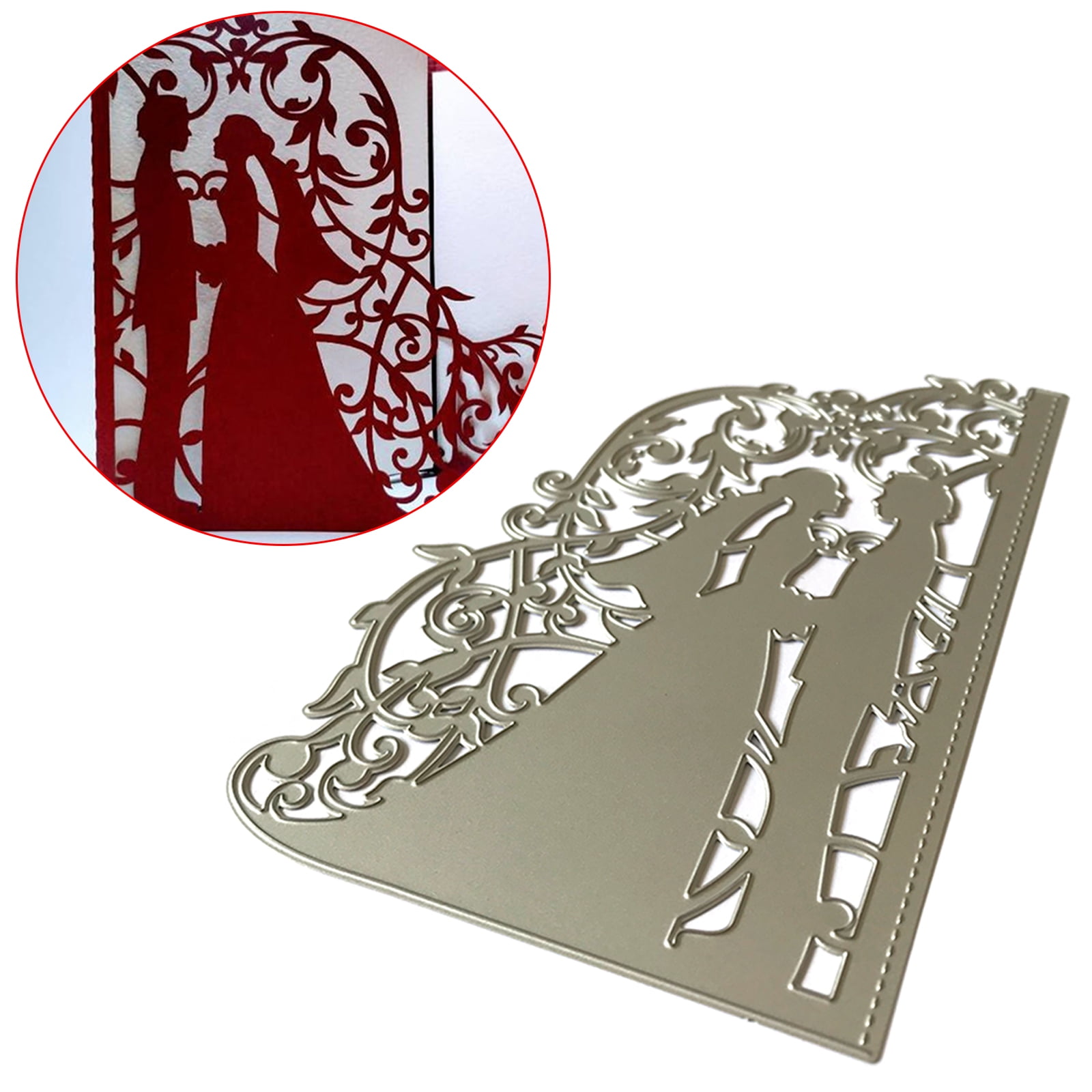 Romantic Wedding Metal Cutting Dies Stencil Scrapbooking DIY Album Stamp Paper Romantic Wedding Metal Cutting Dies Stencil Scrapbooking DIY Album Stamp Paper