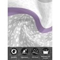 thumbnail image 7 of Purple Grey Cloth Napkins Set of 8 Reusable Dinner Napkins, Chic Garden Floral Stripe Aesthetic Flower Cocktail Napkin Washable Table Napkins for Wedding/Holiday Party/Baby Shower 20"x20", 7 of 7