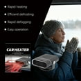 thumbnail image 4 of Portable Car Heater Defroster Defogger, 12V Ceramic Heater Fan with 360° Swivel for Windshield Demisting, Fast Heating Vehicle Interior Warmer for Winter Driving, Truck SUV Cam Travel Use, 4 of 9