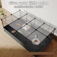 thumbnail image 3 of Ultimate Outdoor Pet Rabbit Cage Stylish Home Rabbit Villa Cozy Rabbit Nest for Happy Bunnies, 3 of 5