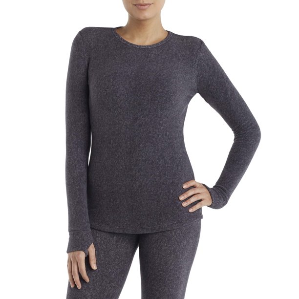 ClimateRight by Cuddl Duds Women's and Women's Plus Stretch Fleece Base