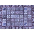 thumbnail image 1 of Ahgly Company Indoor Rectangle Abstract Blue Modern Area Rugs, 8' x 12', 1 of 4