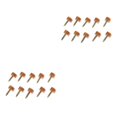 thumbnail image 2 of mmirethe Shoe Repair Replacement Dowels High Heel Tips Taps Pads Enhanced Performance Apricot Thick 9mm 9mm Thick Pin 2Set, 2 of 6