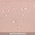 thumbnail image 3 of LingStar Waffle Woven Textured Tier Curtains Rod Pocket Short Window Curtains,30"x45"x2,pink, 3 of 4