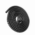 thumbnail image 4 of Envolta de cable en Espiral, 1 Pieza de Tomo de Envolta en Espiral, Negro, PLETADO Envolto opcional de cable Protectora para Manguera Hidráulica Con una, 4 of 7