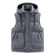 thumbnail image 2 of Ceisia Men's Fashion Stand Collar Zipper Sleeveless Tank with Pockets Casual Outerwear Gift, 2 of 7