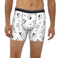thumbnail image 2 of Men'S Boxer Briefs, Cute Dog Puppy Happy Soft And Breathable Mens Underwear Boxer Briefs With Widen Waist, 2 of 2