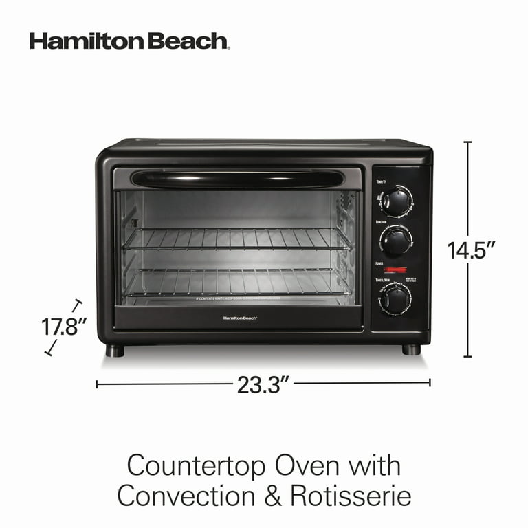 Hamilton Beach XL Convection Oven with Rotisserie