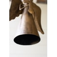 thumbnail image 2 of ANTIQUE BRASS ANGEL DOOR HANGER HOLDING A CROSS, 2 of 2