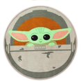 thumbnail image 1 of The Mandalorian, The Child 39-Inch Round Area Rug, 1 of 6