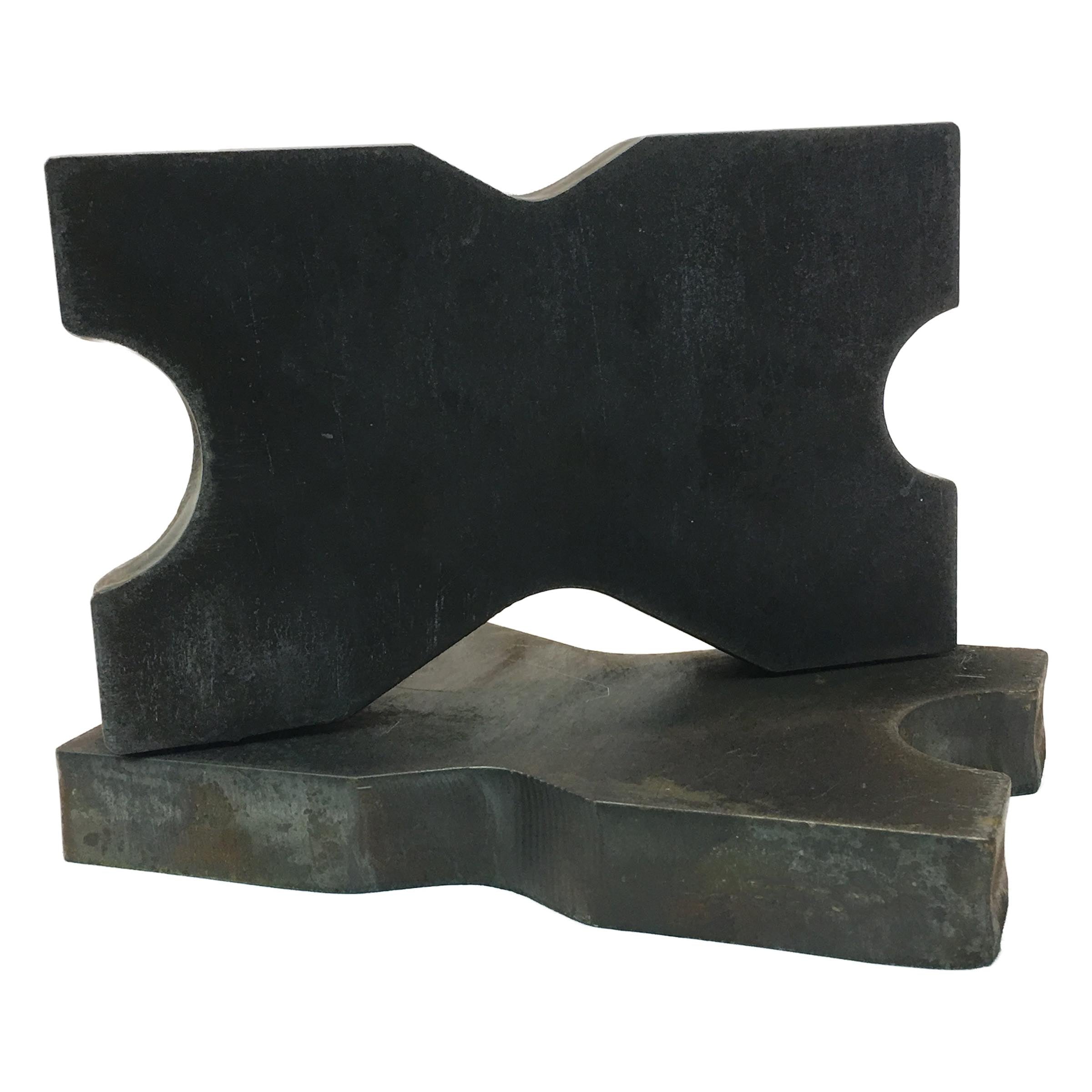 PRESS PLATES 1"X5"X8" ARBOR HFRAME 4 NOTCH SET