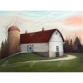 thumbnail image 3 of Grange Blanche - Toile 36"x48 Pouces - Impression à la Demande, 3 of 5