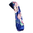 thumbnail image 2 of segolike Women Long Satin Bonnet Womens Hair Bonnet Portable Comfortable for Hair Care Satin Cap Night Night Cap for Beauty Salon Bath Dark Blue Flower, 2 of 8