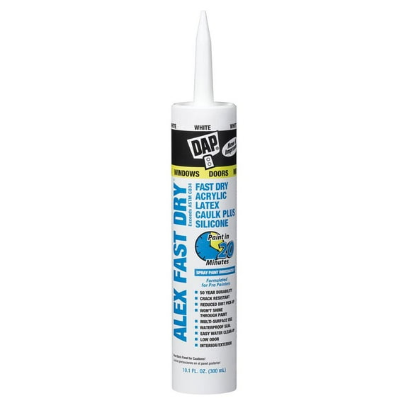 Dap 18425 Latex Sealant, White - 10. 1 Oz.