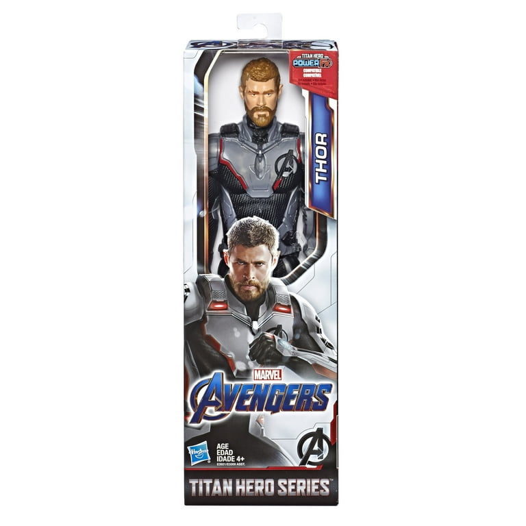 Action Figure Marvel Avengers: Infinity War - Titan Hero Series Power Fx Thor (30cm) Con Suoni E Frasi - 2