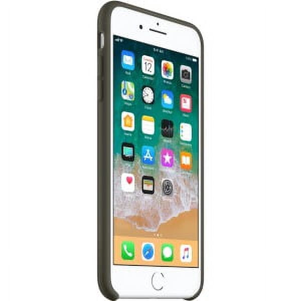 Apple Silicone Case for iPhone 8 Plus & iPhone 7 Plus - Dark Olive