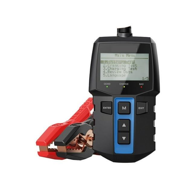 BT100 Car Battery Tester Digital Automotive Diagnostic Battery Tester Analyzer Vehicle Cranking Charging Scanner Tool ,Long Lasting