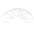 thumbnail image 3 of 2x10x Diadema De Metal Liso Marco De Banda Para El Cabello Accesorios De Aro Para El Cabello DIY Craft Blanco Sunnimix diadema de metal para manualidades diy, 3 of 8