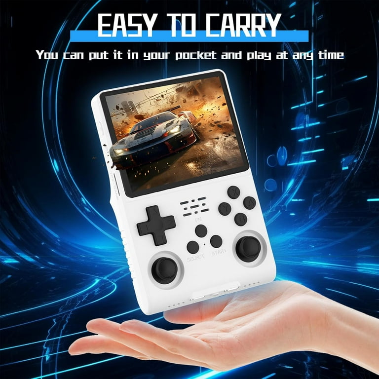 R40S Pro+ Handheld Game Console – 18000+ Games, 3.5” IPS Screen, 128GB Memory, Retro Gaming