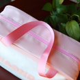 thumbnail image 3 of Bolsa de artículos de tocador Bolsa de cosméticos portátil Bolsa de tocador impermeable Bolsa de almacenamiento portátil de viaje transparente de gran capacidad, 3 of 3
