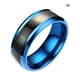 thumbnail image 4 of Anillo de pareja Sonducket Acero inoxidable inteligente Temperatura corporal Azul 8, 4 of 6