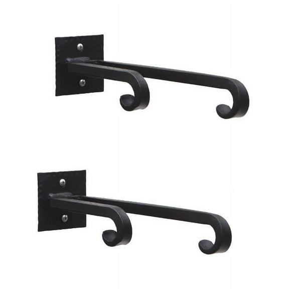ACHLA Designs B-103-2 9.5 in. Lodge Double Bracket, Pack of 2