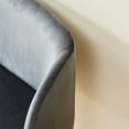 thumbnail image 3 of INO Design 47'' Flared Arm Loveseat Sofa, Bench, Blue/Gray/Green - N/A Grey, 3 of 5