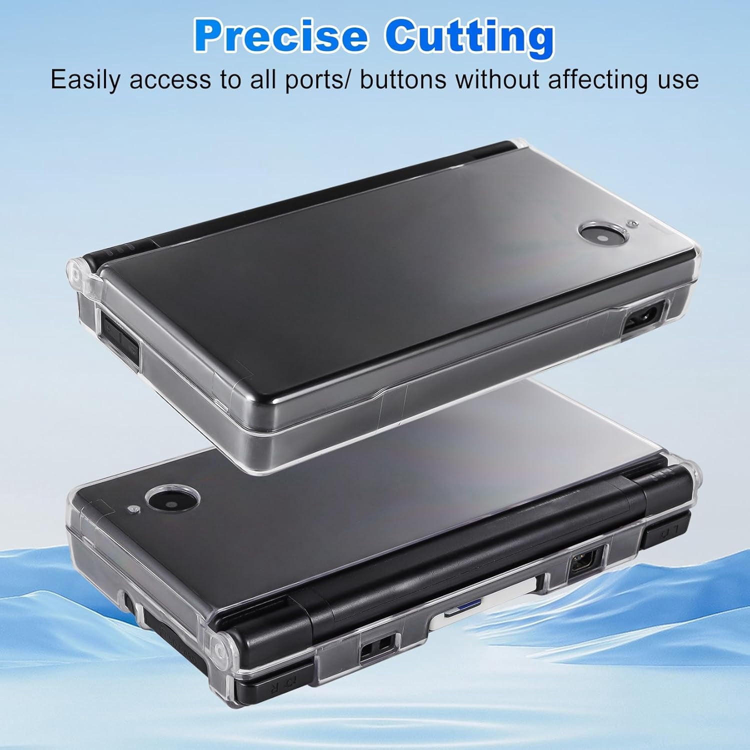 Crystal Clear Hard Shell Protective Case Cover for Nintendo DSi