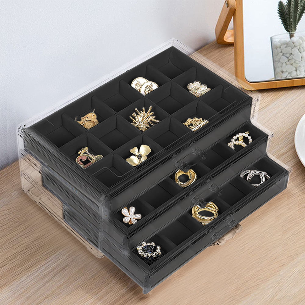 Details about   Strawberry Shape Jewelry Box Ring Earring Gift Cases Fruit Storage QK 