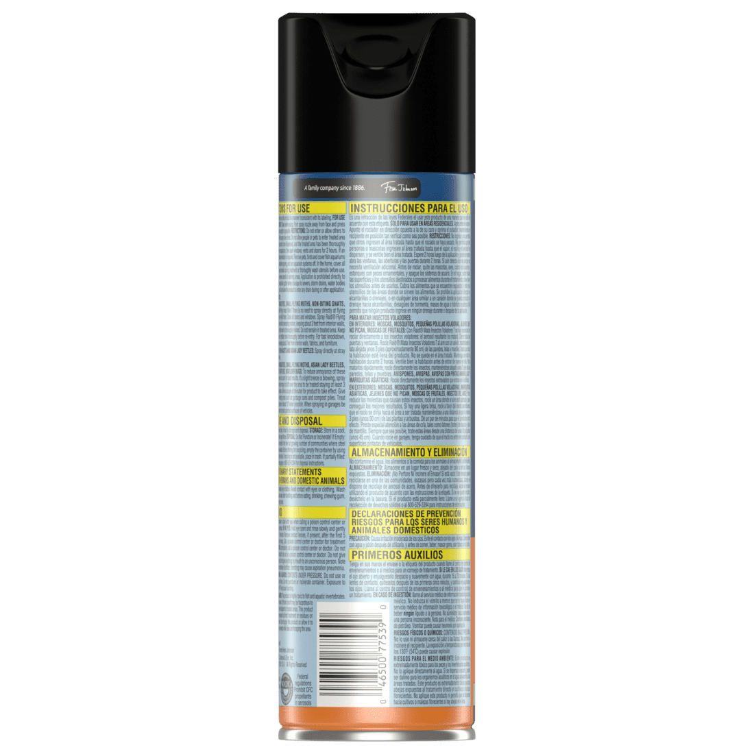 Raid Flying Insect Killer 11oz with Orange Breeze Scent Indoor Outdoor Use
