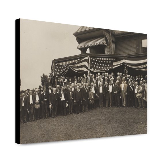 Canvas Print: Theodore Roosevelt, Joseph Cannon, Members Of The Republican