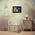 thumbnail image 4 of Susan Vizvary Photography 18x13 Black Modern Framed Museum Art Print Titled - Yellow Door with Bikes, 4 of 5