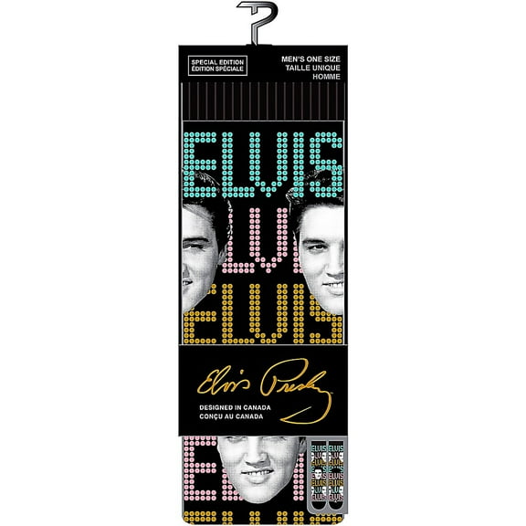 Perri's Elvis Crew Socks Black