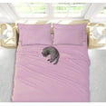 thumbnail image 6 of Bed Sheets | Microfiber Bed Sheet Set | Soft, Wrinkle Resistant & Fade Stain Resistant Bedding | Set of 4 Pieces – 1 Flat Sheet, 1 Deep Pocket Fitted Sheet, 2 Pillowcases (Lilac, Queen), 6 of 10
