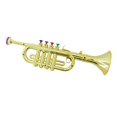 thumbnail image 1 of Trompeta de 34 cm para instrumento musical con 3 teclas de colores, 1 of 5