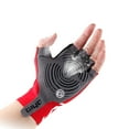 thumbnail image 3 of Giyo Gants de Cyclisme Demi-Doigt Gants de Course de Vélo Gants de Route Vtt Noir G, 3 of 7