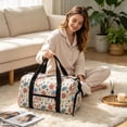 thumbnail image 3 of Gym Bag for Women Men Boho Weekender Overnight Workout Travel Duffle Sports Tote Mysterious Aesthetic Waterproof Foldable Sports Bag, 3 of 5