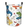 thumbnail image 6 of Picia Dinosaur Large Laundry Basket, Waterproof, Freestanding Laundry Hamper, Collapsible Tall Clothes Hamper with Extended Handles-Small, 6 of 8
