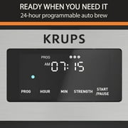 Krups Simply Brew Drip Coffee Maker, 12 Cups, KM208D50