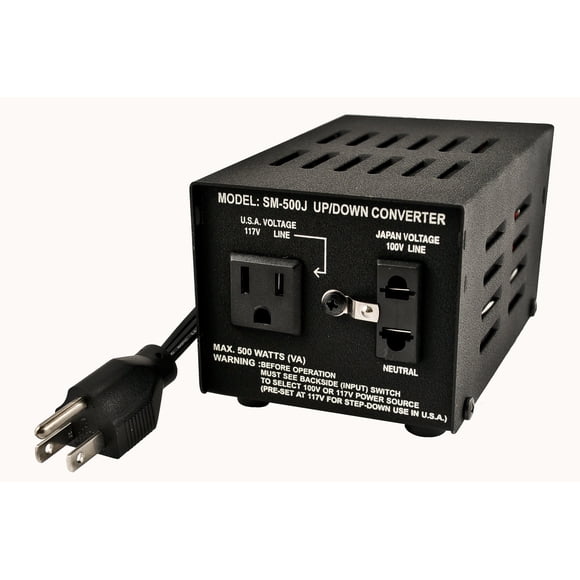 Transformador de tensión Simran SM-500J 500W Japón 100V a 110V