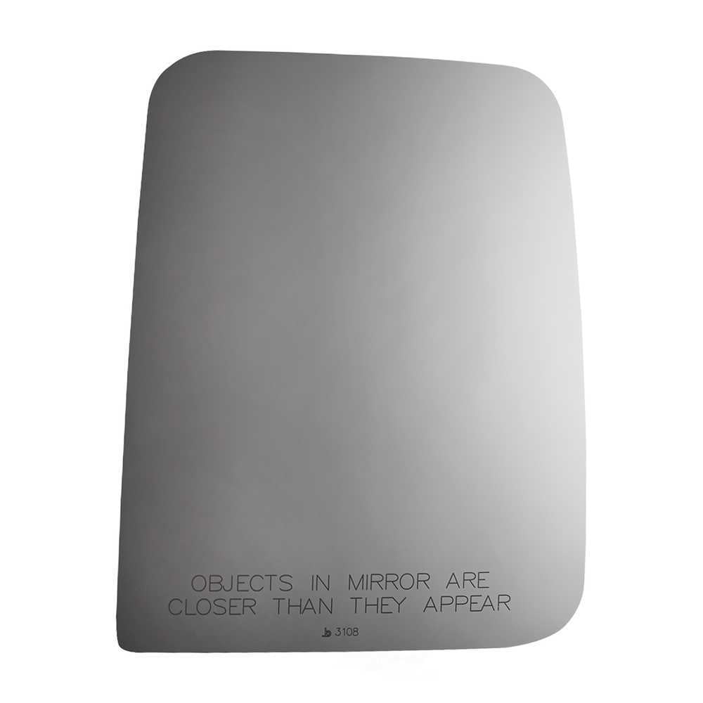 Burco Side View Mirror Replacement Glass - Clear Glass - 3108