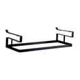 thumbnail image 1 of Cesta colgante para armario, colgador de abrigos, cesta de almacenamiento, cesta colgante de fácil de instalar, para el hogar, cuarto de lavado, Negro, 1 of 7